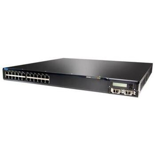 EX3200-24T - Juniper EX 3200 24-Ports RJ-45 10/ 100/ 1000Base-T (8-Port PoE) Switch with 4x SFP Ports and 320Watt AC Power Supply