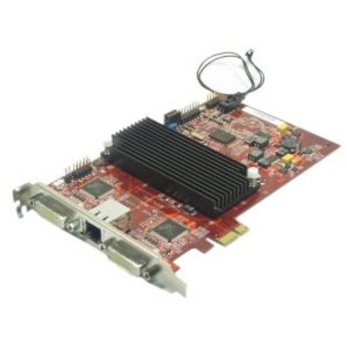 WD0GV - Dell DRAC Remote Access Host Card Fx100 PCI-E Dual DVI 10/100 Ethernet