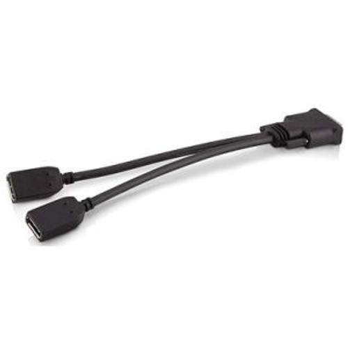 XP688AA - HP XP688AA Video Cable Adapter DMS-59 Video DisplayPort Female Digital Audio/Video