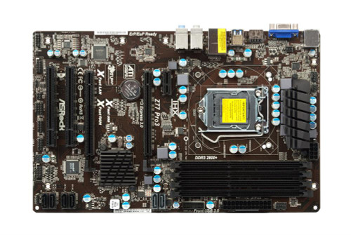 Z77 Pro3 - ASRock Socket LGA 1155 Intel Z77 Chipset 3rd/2nd Generation Core i7 / i5 / i3 / Pentium / Celeron / Xeon Processors Support DDR3 4x DIMM 2x SATA3 6.0Gb/s ATX Motherboard