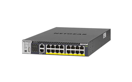 XSM4316PA - NetGear 16-Port PoE+ 10GBase-T Layer3 Stackable Switch