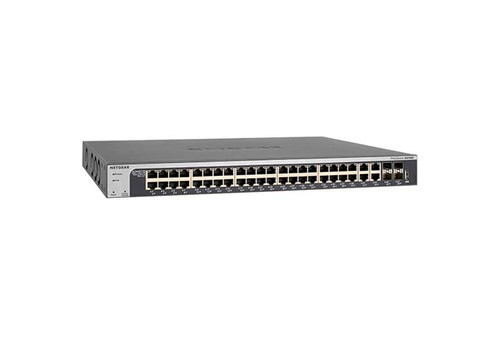 GS748T - NetGear ProSafe GS748T 44-Ports Gigabit with 4x SFP Shared Managed Smart Layer 3 Switch