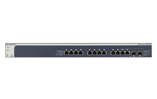 XS712T-200NES - NetGear 12-Port 10GBase-T 2x SFP+ Layer 3 Network Switch