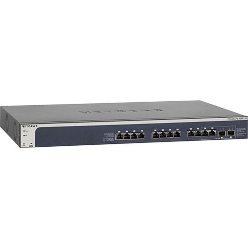 XS712T - NetGear Prosafe 12-Ports 10Gbps 10GBase-T Smart Managed Switch with 2x SFP+ Ports