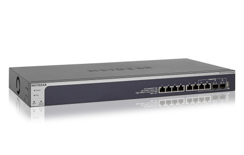 XS708T-100AJS - NetGear 8-Port 10 Gigabit Ethernet Network Switch