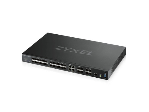 XGS4600-32F - Zyxel 28-Port GbE L3 Managed Switch with 4 SFP+ Uplink