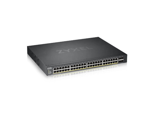XGS1930-52HP - ZYXEL 48-port GbE Smart Managed PoE Switch with 4 SFP+ Up