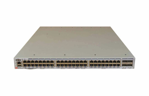 XBR-VDX6740T-56-1G-DC-F - Brocade 48-Port Network Switch