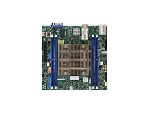 X11SDV-12C-TLN2F - SuperMicro Mini-ITX Xeon D-2166NT DDR4 4x DIMM Motherboard
