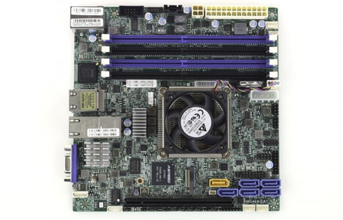 X10SDV-6C+-TLN4F - SuperMicro Mini-ITX Xeon D-1528 DDR4 4-DIMM Motherboard
