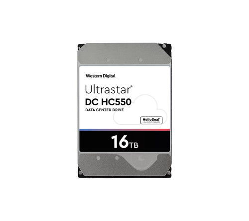 WUH721816ALE6L1 - Western Digital Ultrastar DC HC550 16TB SATA 6Gb/s SED 7200RPM 512MB Cache 3.5-inch Hard Drive