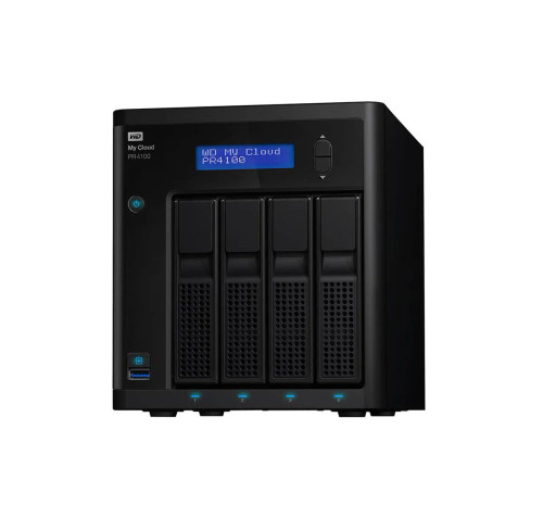 WDBNFA0160KBK-NESN - Western Digital 16TB 4-Bay Gigabit RAID Desktop NAS