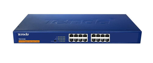 TEG1016G - Tenda 16-Port Gigabit Ethernet 1U Network Switch