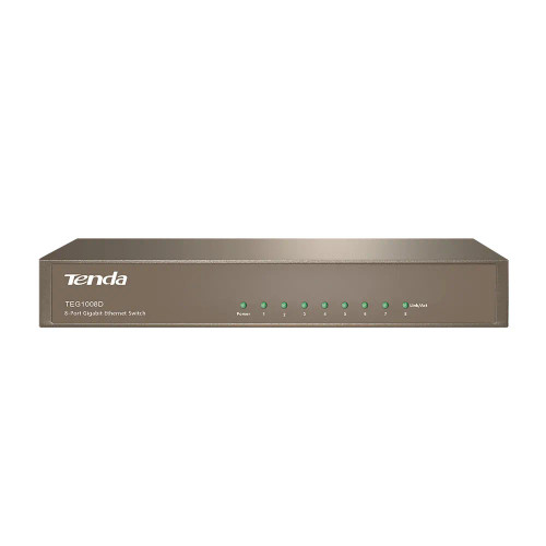 TEG1008D - Tenda 8-Port Gigabit Desktop Network Switch