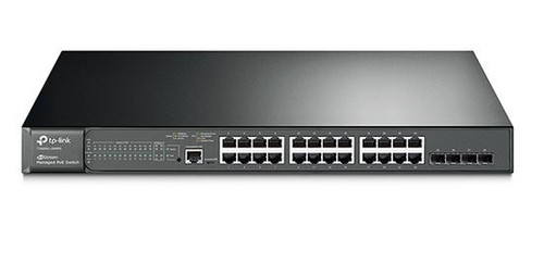 T2600G-28MPS - TP-Link 24-Port Gigabit L2 Managed PoE+ Switch 4 SFP