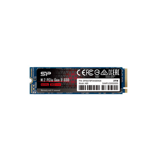 Silicon Power P34A80 2TB NVMe M.2 SSD for ProLiant DL360p Gen8 Servers