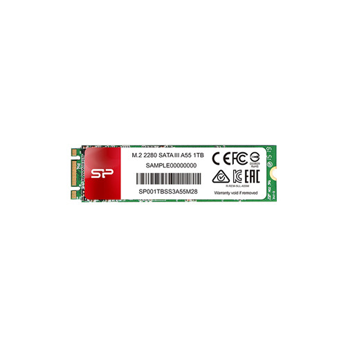 SU001TBSS3A55M28AB - Silicon Power 1TB SATA 6Gb/s M.2 2280 SSD