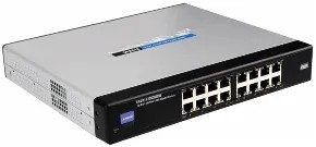 SR2016 - Linksys 16-Port Gigabit Ethernet Unmanaged Network Switch