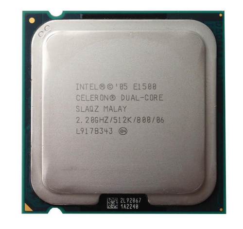 SLAQZ2 - Intel Celeron E1500 2.20GHz LGA775 Desktop Processor