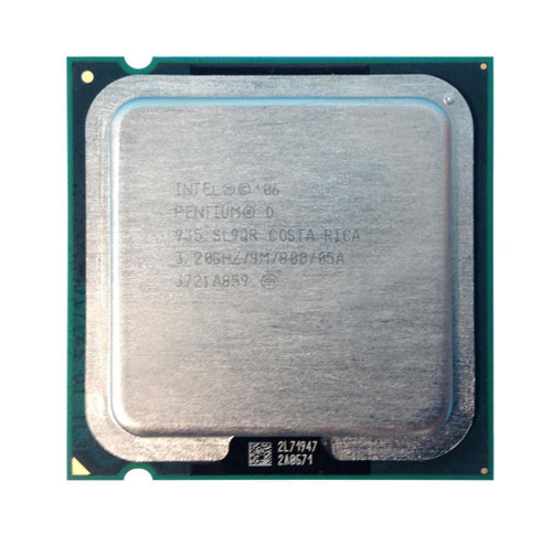 SL9QR-N - Intel Pentium D 935 3.20GHz 4MB LGA775 Processor