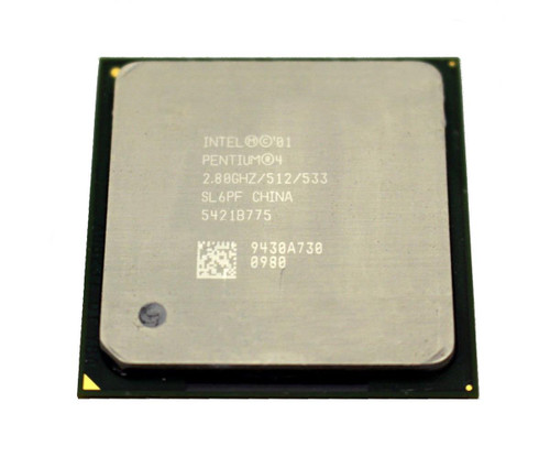 SL6PF4 - Intel Pentium 4 2.80GHz 533MHz 512KB Socket 478 Processor