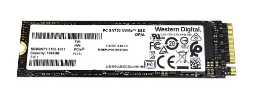 SDBQNTY-1TOO - Western Digital 1TB PCIe NVMe 3.0 x4 M.2 2280 SSD