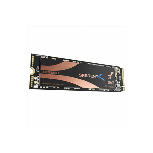 Sabrent Rocket 500GB NVMe 4.0 x4 M.2 SSD for high-speed storage in computers