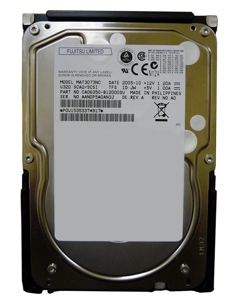 MAT3073NC - Fujitsu 73GB 10K RPM Ultra320 SCSI 3.5-Inch Hard Drive