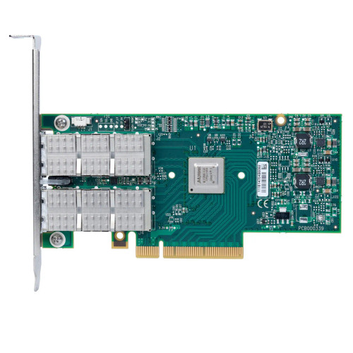 MCX354A-FCBS - Mellanox Dual Port 56Gbps QSFP+ PCIe 3.0 x8 Network Adapter