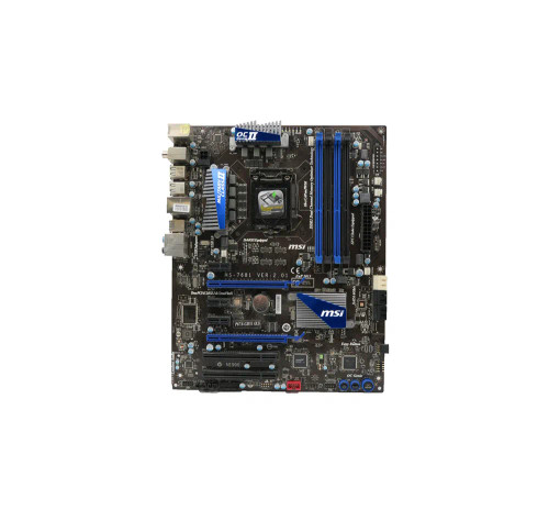 P67A-GD53(B3) - MSI Desktop Motherboard Intel LGA-1155 ATX, 32GB DDR3, SLI/CrossFire, 2 PCIe x16 Slots, USB 3.0