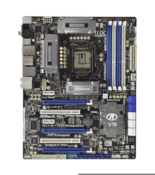 P67 Extreme6 - ASROCK LGA 1155 Intel P67 Chipset Motherboard