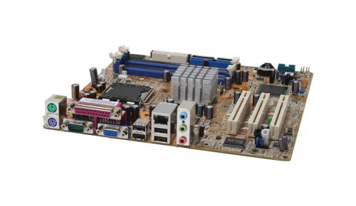 P5P800-MX - Asus Socket LGA775 Intel 865GV Chipset ATX System Board Motherboard Supports Pentium 4 / Celeron Series DDR 4x DIMM