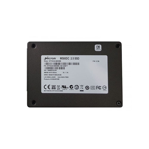 MICRON MTFDDAK480MBB M500dc 480GB SATA-6Gbps SSD