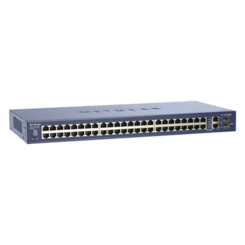 NGFS750T2EU - NetGear 48-Port 10/100 + 2 GE RJ-45 Smart Network Switch