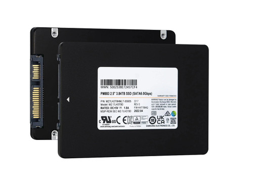 Samsung MZ7LH3T8HMLT PM883 3.84TB SATA SSD