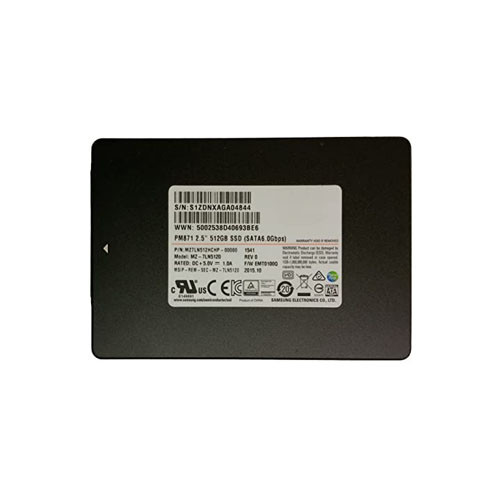 Samsung PM871 Series 512GB TLC SATA SSD for Mainstream Endurance - MZ7LN512HCHP-00000 - 2.5-inch