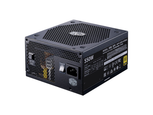 MPY-550V-AFBAG-UK - Cooler Master V Gold 550-Watts 100-240V 80 Plus Gold ATX Full Modular Power Supply