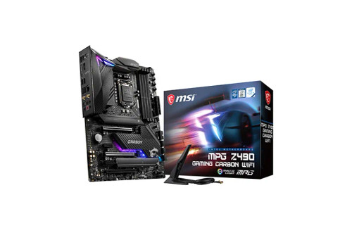 MPG-Z490-GAMING-CARBON-WIFI - MSI Z490 Chipset LGA-1200 Socket Motherboard