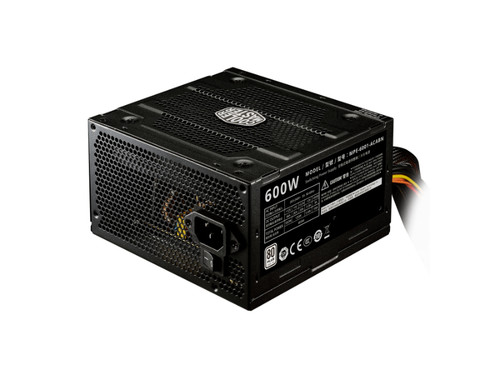 MPE-6001-ACABN-ST - COOLER MASTER 600W 80-Plus ATX Power Supply