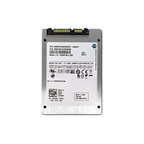 MMD0E56G5MXP-0VBD1 - Samsung 256GB SATA 3Gb/s 2.5" SSD