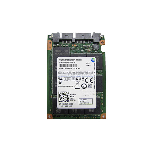 Samsung 64GB MLC SATA uSATA 1.8 SSD - MMBRE64GTDXP-MVBD1 - Compatible with Servers