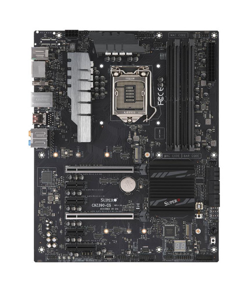 MBD-C9Z390-CG - SuperMicro LGA1151 Z390 DDR4 ATX Motherboard