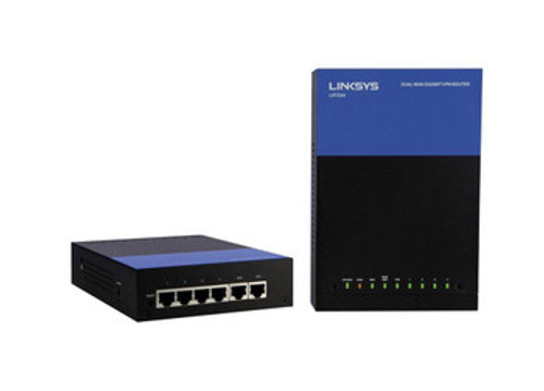 LRT214 - Linksys 4-Ports 10/100/1000Mbps LAN Business Gigabit VPN Router support 1x Wan Port