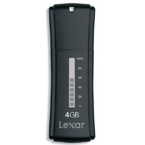 LJDSEP4GBASBNA - Lexar JumpDrive Secure II Plus 4GB USB 2.0 Flash Drive