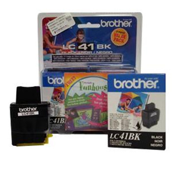 LC41BK2PKS - Brother Black Ink Cartridge 2-Pack