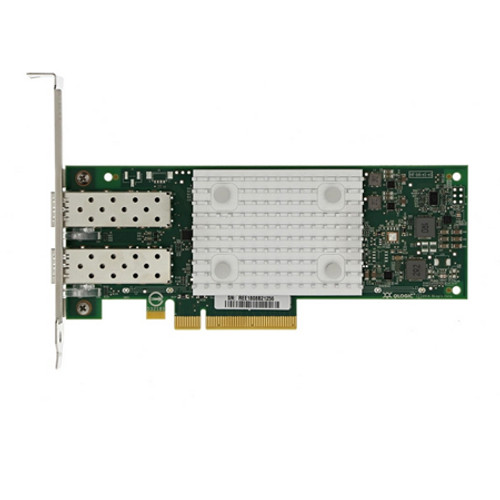 QL41262HFCU-DE - Dell Dual-Ports 25/10Gbps SFP28/SFP+ Gigabit Ethernet PCI Express 3.0 x8 Converged Network Adapter with Full Height