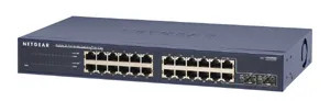 JGS524FAU - NetGear 24-Port Gigabit Rack-mountable Unmanaged Network Switch
