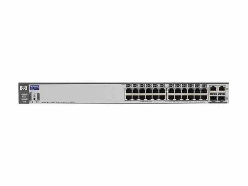 J8164A#ABB - HP 24-Port 10/100 2-Port Gigabit PoE Managed Network Switch