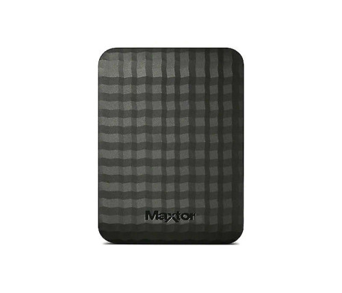 Maxtor M3 500GB Portable External Hard Drive in Black - Compatible with PCs and Macs