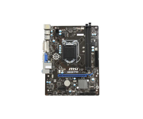 H81M-P33-KIT - MSI H81 Chipset LGA-1150 Socket Motherboard 10 Pack